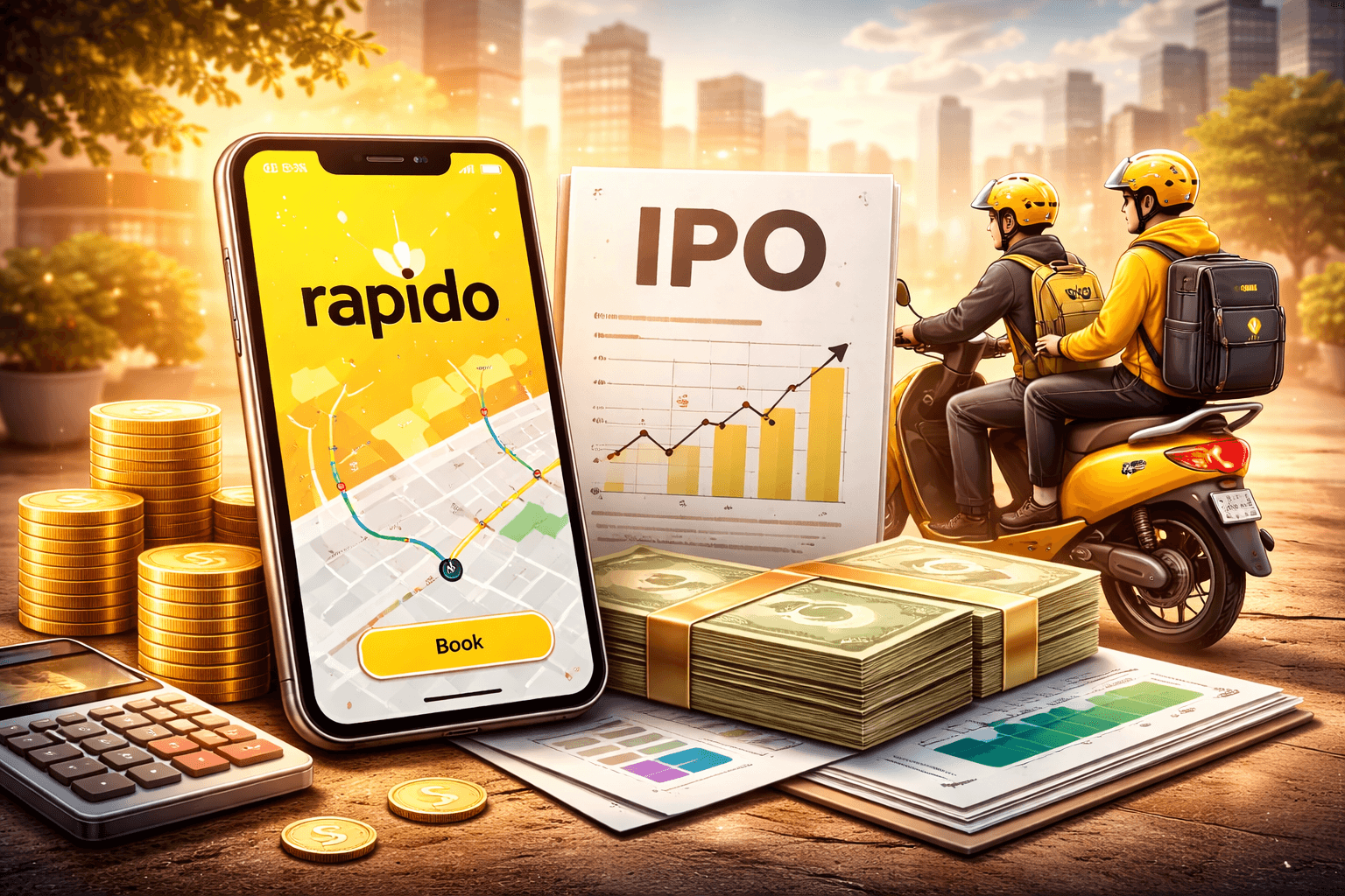 Rapido Founders Begin IPO Process Ahead of Public Market Debut