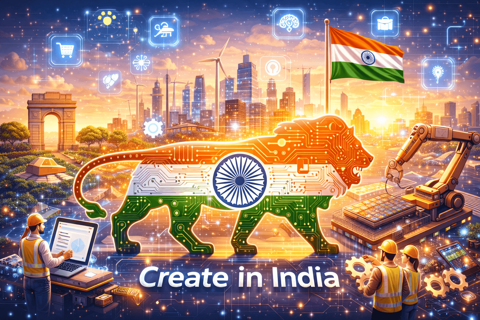 Govt To Launch ‘Create in India’ Mission to Boost Jobs and Industries