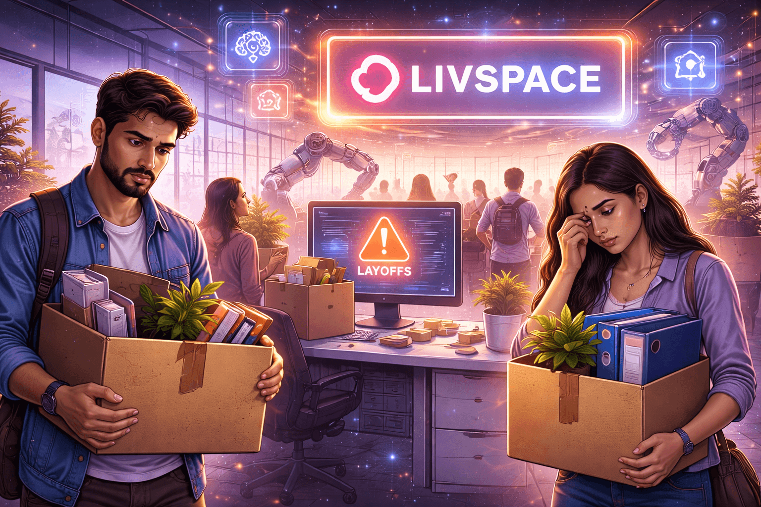 Livspace Cuts 1,000 Jobs Amid AI Transition and Cofounder Exit